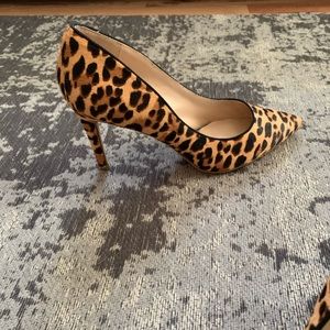 Leopard print heels. Final price.